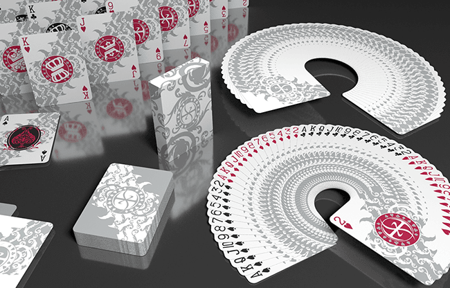 Pro XCM Ghost Playing Cards by by De'vo vom Schattenreich and Handlordz