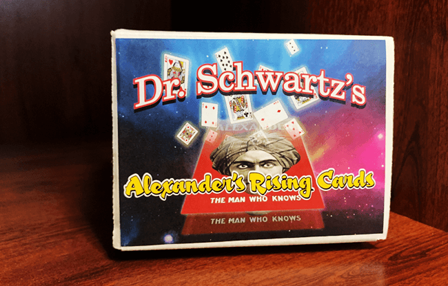Dr. Schwartz's  Alexander The Man Knows Rising Cards by Martin Schwartz - Trick