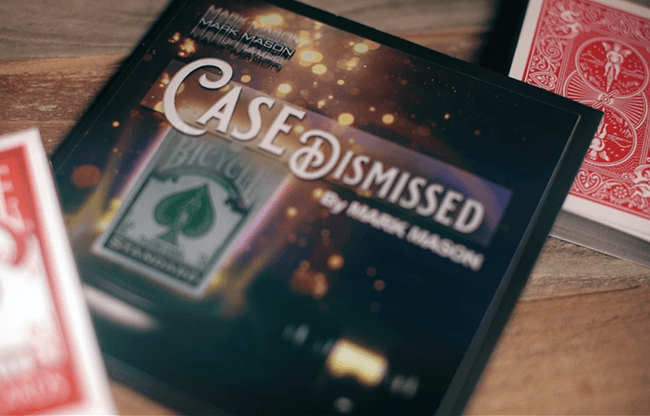Case Dismissed Red (Gimmicks and Online Instructions) by Mark Mason - Trick