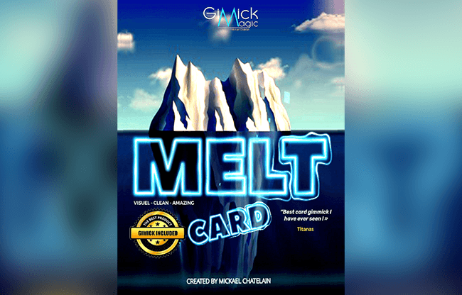 MELT CARD BLUE by Mickael Chatelain - Trick