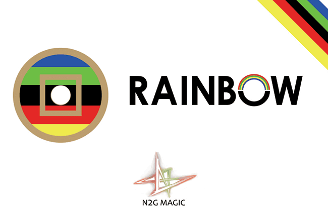 RAINBOW COINS (MORGAN) by N2G - Trick
