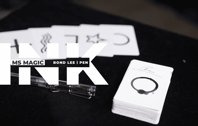 Ink (Gimmicks and Online Instructions) by Bond, Pen & MS Magic - Trick