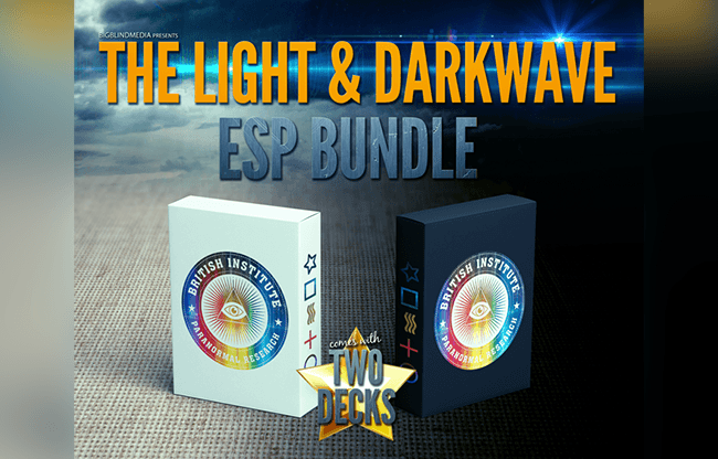 BIGBLINDMEDIA Presents The Darkwave and Lightwave ESP Set (Gimmicks and Online Instructions) by Adam Cooper - Trick