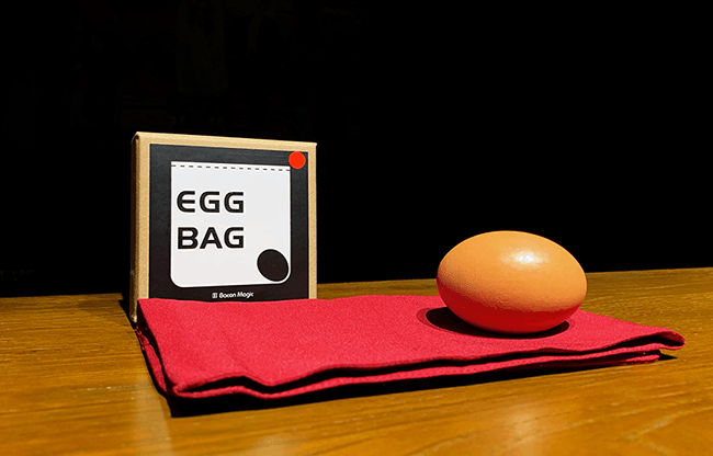 EGG BAG RED by Bacon Magic - Trick
