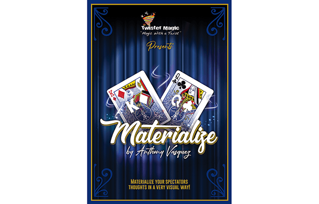MATERIALIZE (KD) by Anthony Vasquez & Twister Magic - Trick