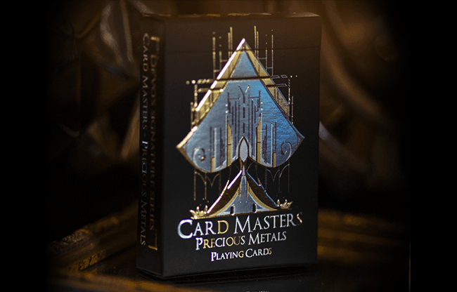 Card Masters Precious Metals (Foil) Playing Cards by Handlordz