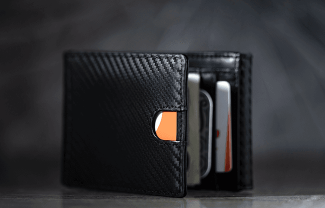 FPS Zeta Wallet Black (Gimmicks and Online Instructions) by Magic Firm - Trick