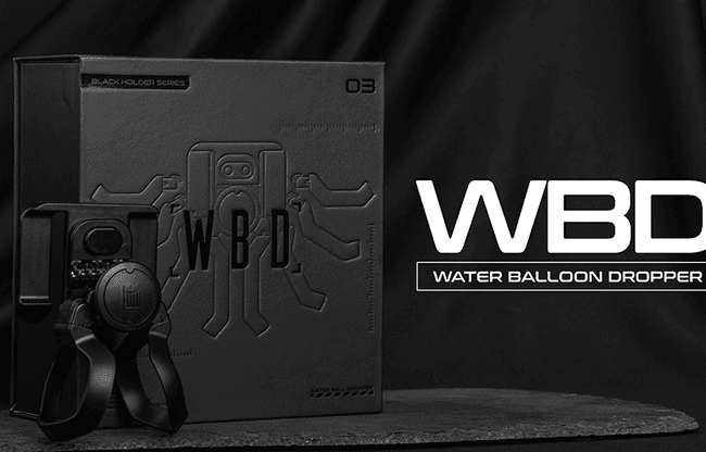 Hanson Chien Presents WBD (Water Balloon Dropper) by Ochiu Studio (Black Holder Series) - Trick