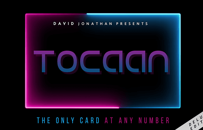 TOCAAN Deluxe Edition (Gimmicks and Online Instructions) by David Jonathan - Trick
