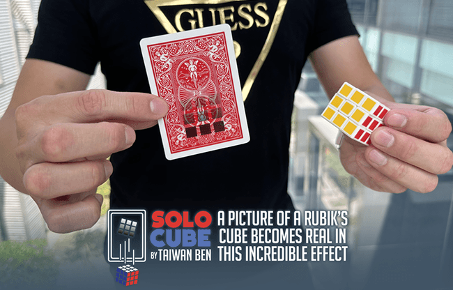 SOLO CUBE (Gimmicks and Online Instructions) by Taiwan Ben - Trick