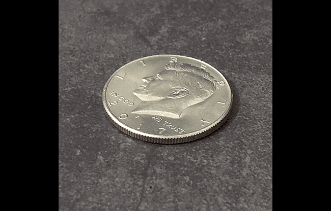 POWER COIN (U.S. Half) by Himitsu Magic - Trick