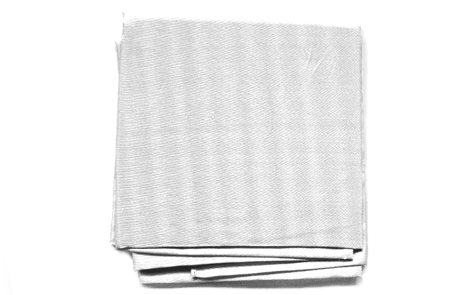 Premium Silks 36 " (White) by Magic by Gosh -Trick