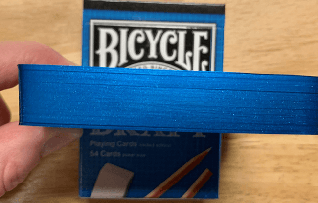 Gilded Bicycle Draft Playing Cards