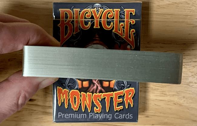 Gilded Bicycle Monster V2 Playing Cards