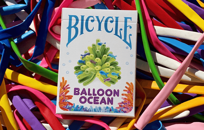 Bicycle Balloon (Ocean) Playing Cards