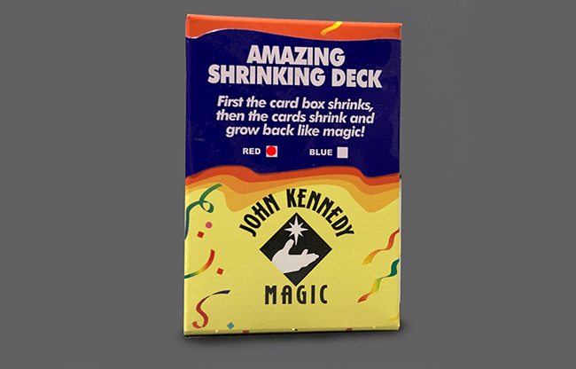 Amazing Shrinking Deck RED by John Kennedy Magic - Trick