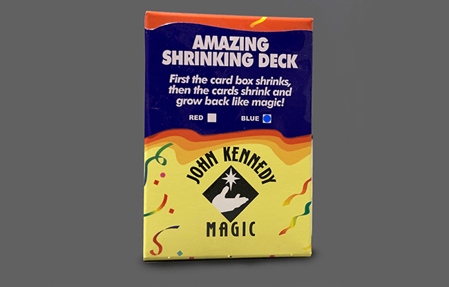 Amazing Shrinking Deck BLUE by John Kennedy Magic - Trick
