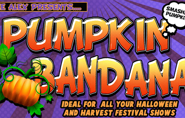 PUMPKIN BANDANA by Lee Alex - Trick