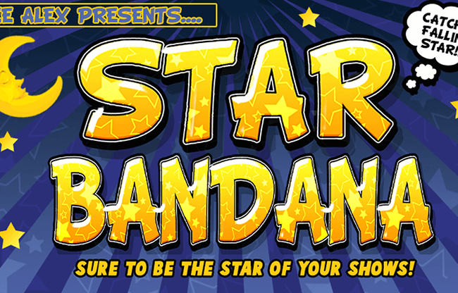 STAR BANDANA by Lee Alex - Trick