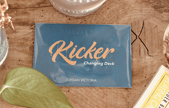 PCTC Productions presents Kicker Changing Deck (Gimmick and Online Instructions) by Jordan Victoria - Trick