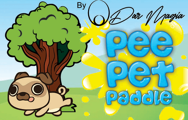 PEE PET PADDLE by Dar Magia - Trick