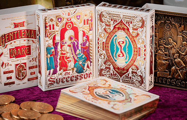 The Successor Monarch White Limited Edition Playing Cards