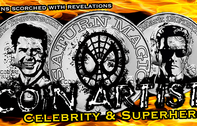 COiN ARTIST Quarter Super Hero/Celebrity (6 coins per pack) by Mark Traversoni and iNFiNiTi