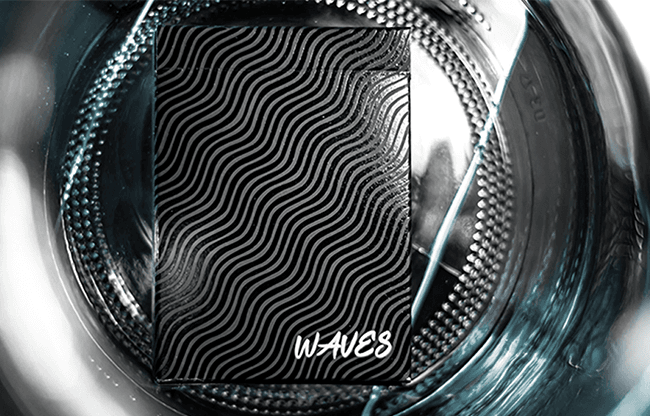 Waves Playing Cards