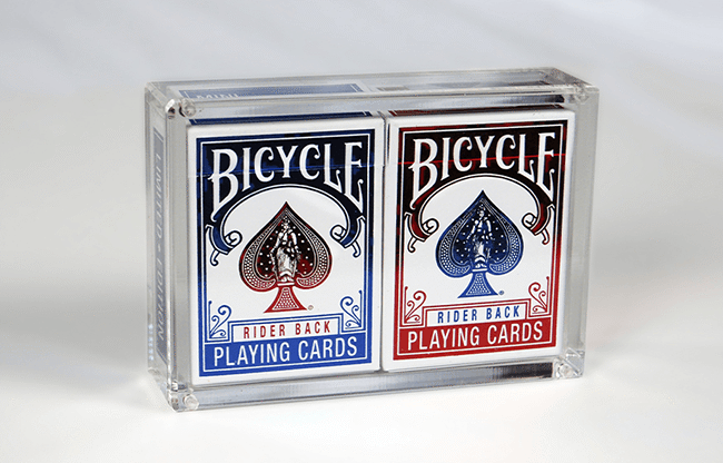 Bicycle Rider Back Mini Limited Edition (2 Pack With Foil Tucks In Carat Case) by US Playing Card Co