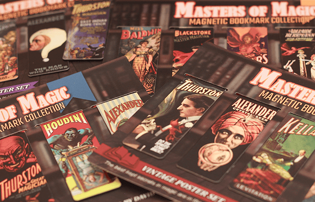 Masters of Magic Bookmarks Set Master Collection by David Fox - Trick