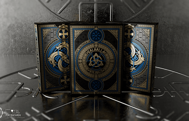 Valhalla Viking Sapphire (Standard) Playing Cards