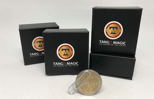 Magnetic Coin 2 Euros Strong Magnet by Tango (E0087) - Trick