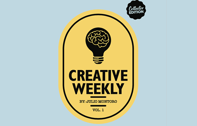 CREATIVE WEEKLY Vol. 1 LIMITED (Gimmicks and online Instructions) by Julio Montoro - Trick
