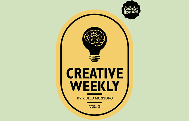 CREATIVE WEEKLY VOL. 3 LIMITED (Gimmicks and Online Instructions) by Julio Montoro - Trick