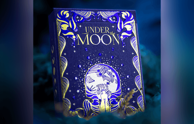 Under the Moon (Midnight Blue) Playing Cards