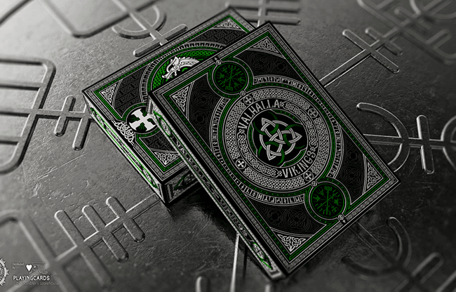 Valhalla Viking Emerald (Special) Playing Cards