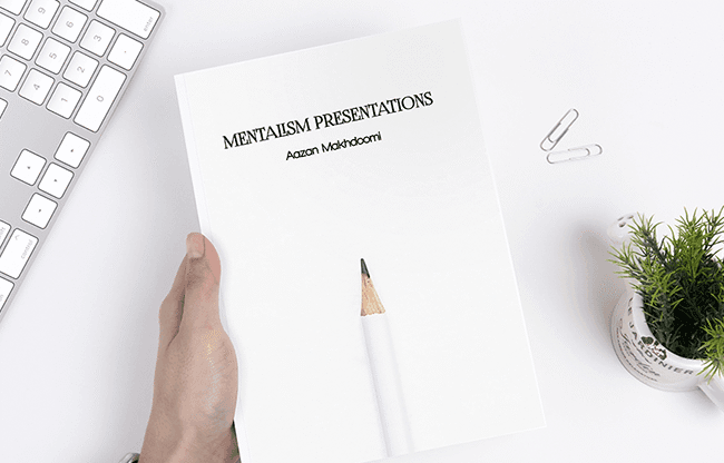 MENTALISM PRESENTATIONS by AM & Luca Volpe Productions - Book