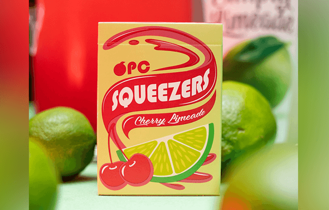 Squeezers V4 by Organic Playing Cards & Riffle Shuffle