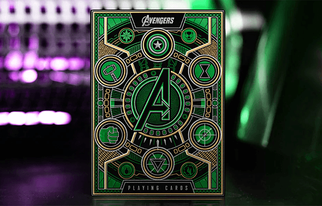 Avengers: Green Edition Playing Cards by theory11