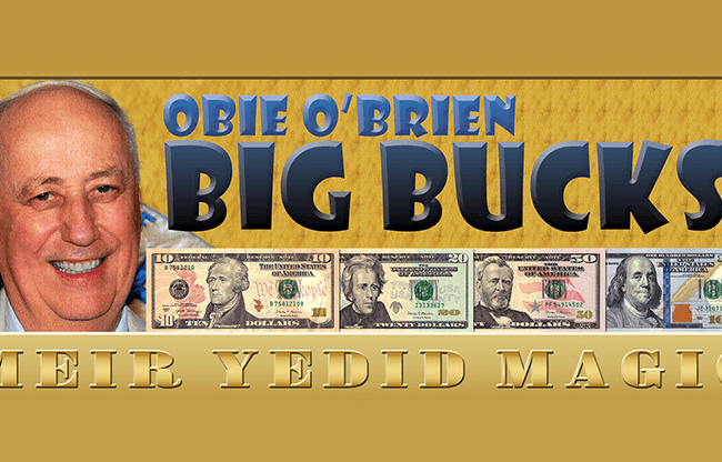 Big Bucks US Dollar (Gimmicks and Online Instructions) by Obie O'Brien - Trick