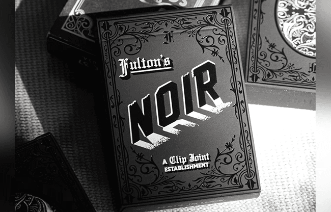 Fulton's Noir Playing Cards by Dan & Dave