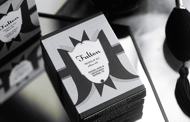 Fulton's Funeral Playing Cards