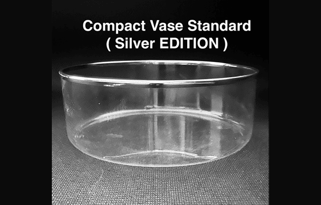 Compact Vase Standard SILVER by Victor Voitko - Trick