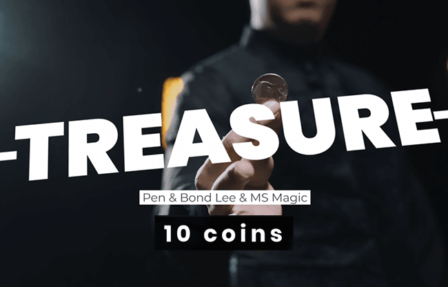 Treasure (10 coin holder) by Pen & MS Magic - Trick