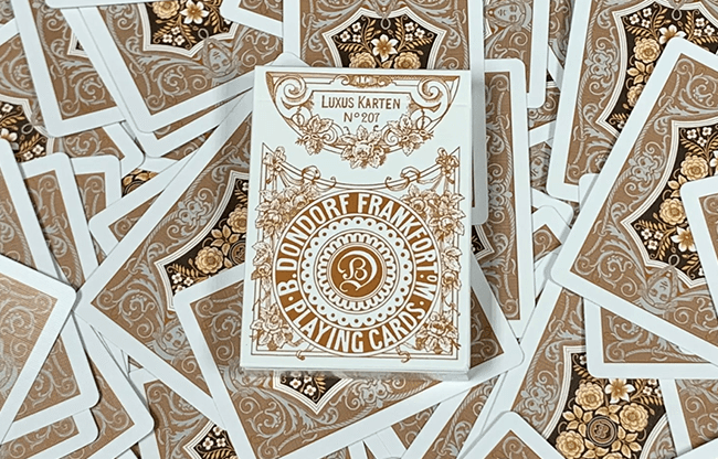 Four Continents (Copper) Playing Cards