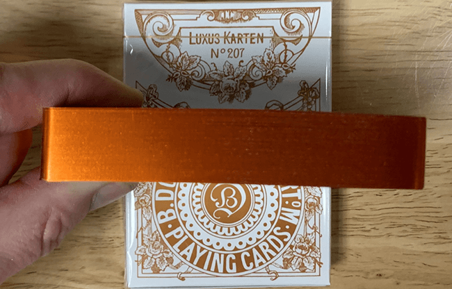 Gilded Four Continents (Copper) Playing Cards