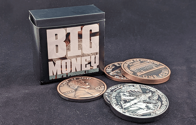 Big Money (Gimmicks and Online Instructions) by Anthony Miller and Ryan Bliss - Trick
