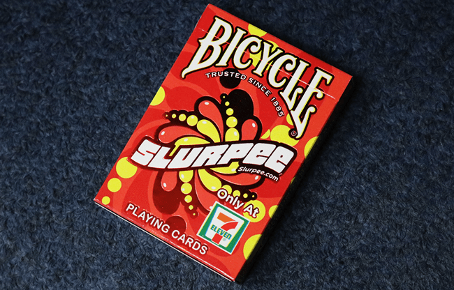 Bicycle 7-Eleven Slurpee 2020 (Red) Playing Cards