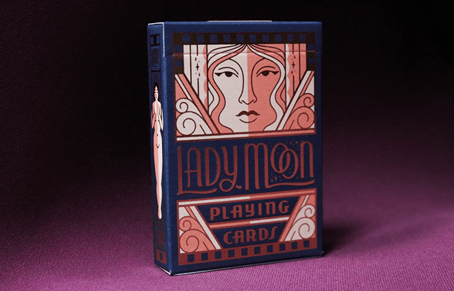 Lady Moon (V2) Playing Cards by Art of Play