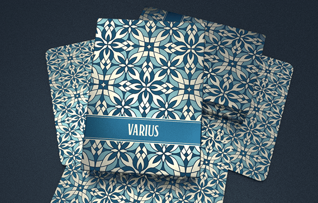 VARIUS (Limited Edition Teal) Playing Cards